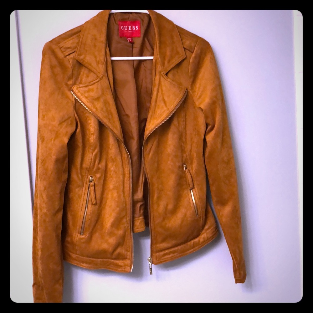 Faux suede Guess jacket
